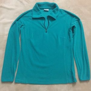 Half-Zip Long-Sleeve Top